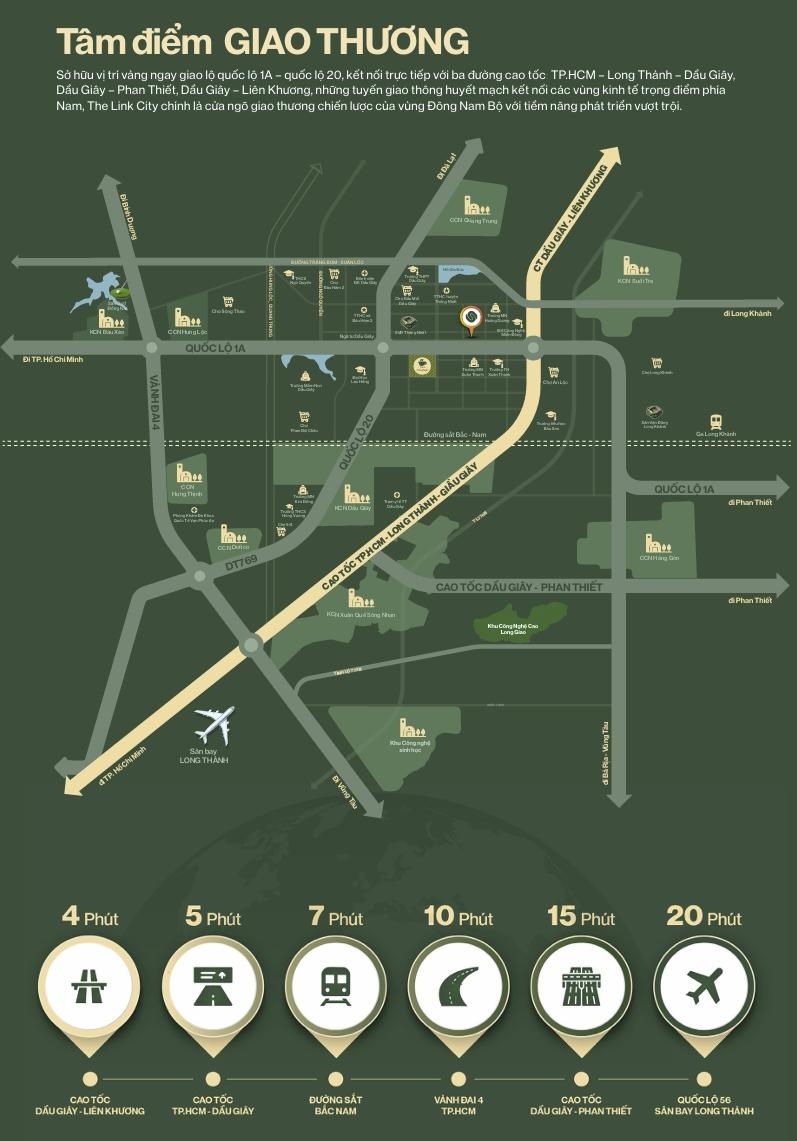 Phối cảnh vị trí dự án